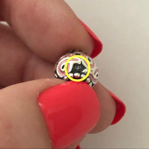 💕3/$85 Breast Cancer PANDORA 925 & Pink Charm - Picture 5 of 8